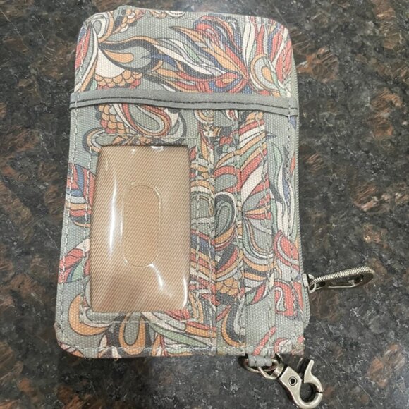 SAKROOTS KEYCHAIN MINI WALLET GRAY MULTICOLORS - Picture 13 of 15